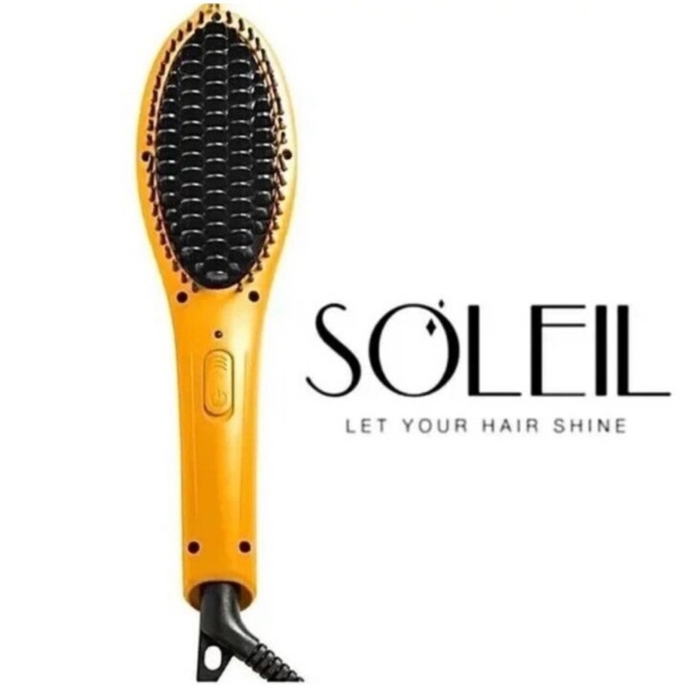 Soleil mini heat brush in apricot